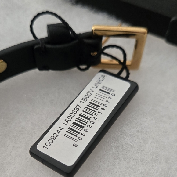 Versace Black and Gold Studded Choker Necklace - Picture 3 of 9